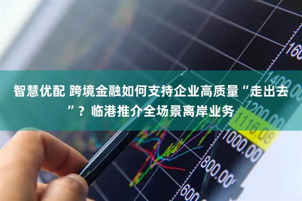智慧优配 跨境金融如何支持企业高质量“走出去”？临港推介全场景离岸业务